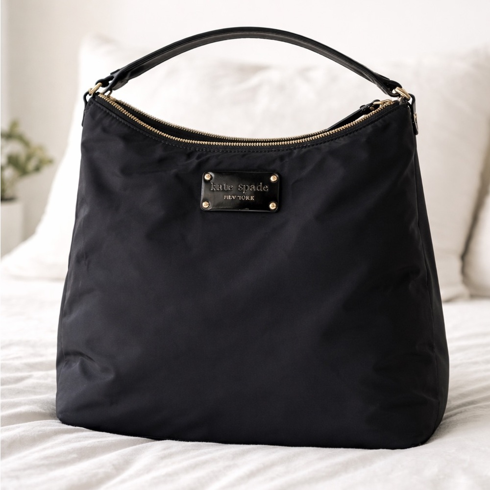 Kate Spade Black Nylon Bag